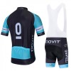 Set Kurzarmtrikot + Trägerhose 2020 Leopard Pro Cycling N001
